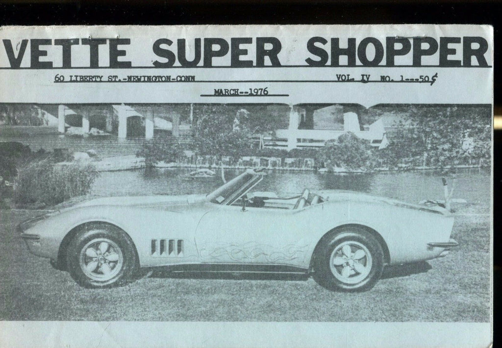 Vette Super Shopper Corvette March 1976 EX 030117nonjhe
