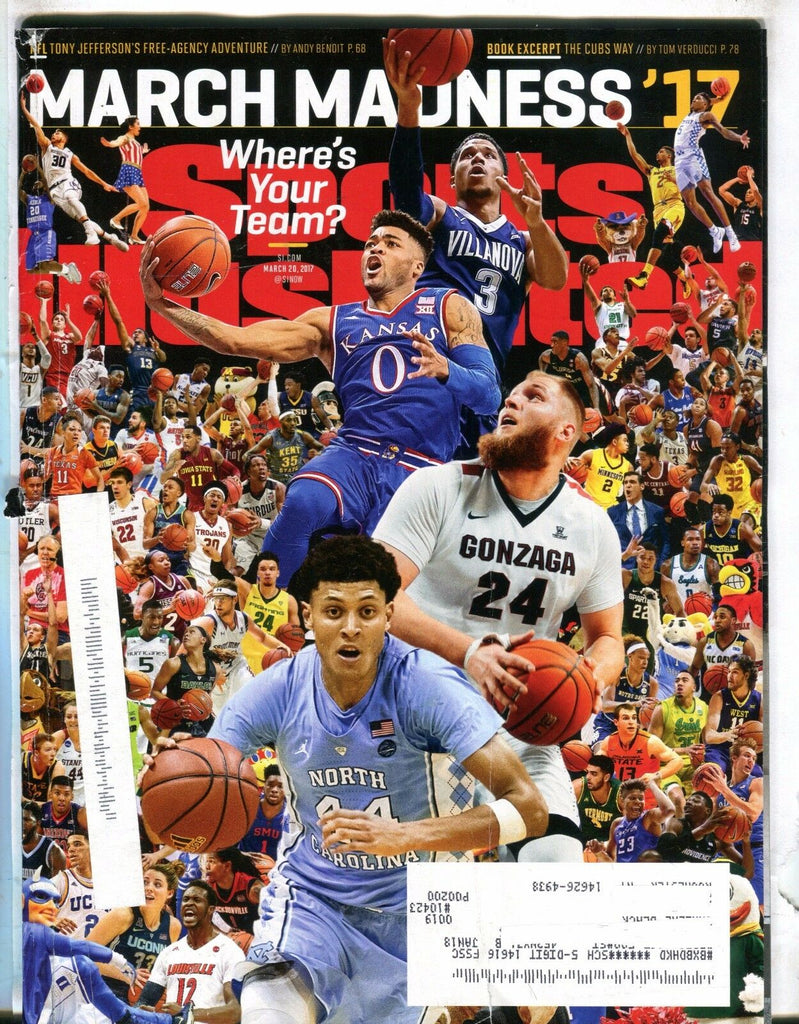 Sports Illustrated Magazine March 20 2017 March Madness VG 032817nonjhe