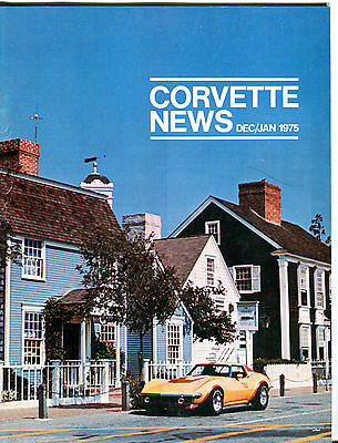 Corvette News December/January 1975 EX 041216jhe