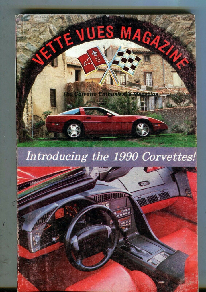 Vette Vues Magazine October 1989 1990 Corvettes EX 043017nonjhe