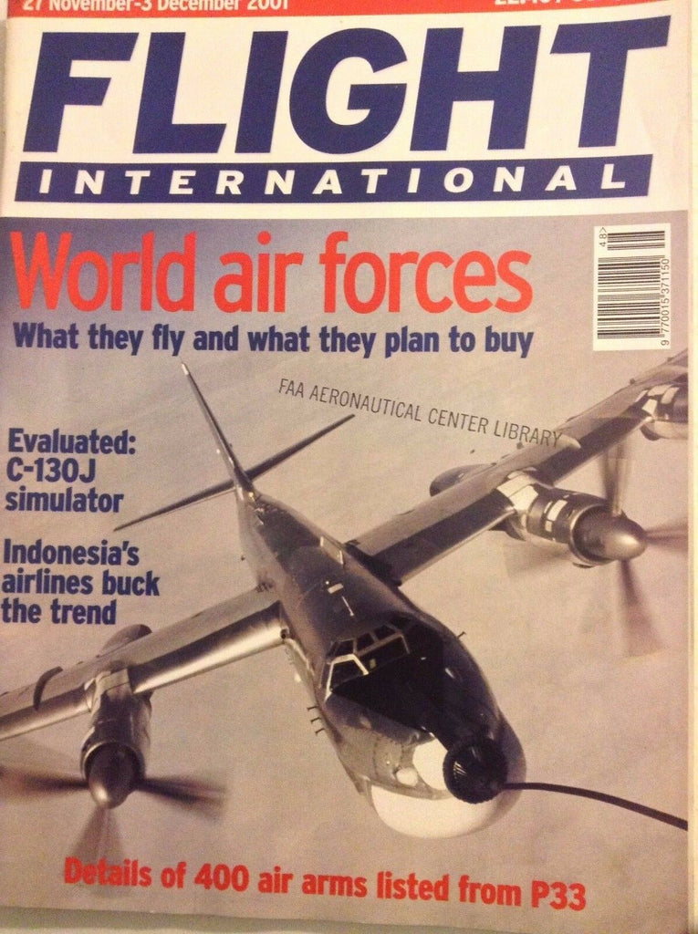 Flight International Magazine World Air Forces Nov/December 2001 FAL 091717nonrh