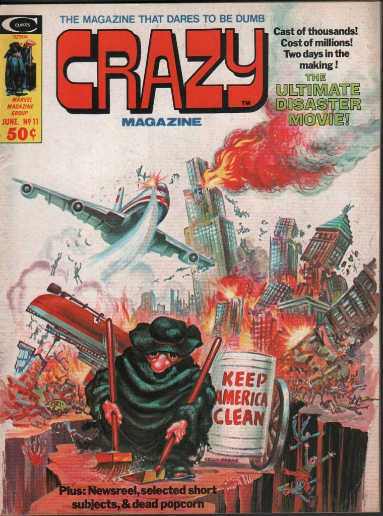 Crazy #11 Curtis Ultimate Disaster Magazine 051918DBE