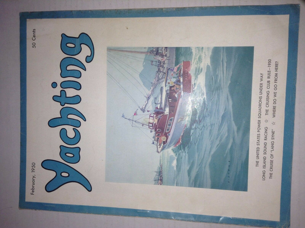 Yachting Magazine Long Island Sound Racing February 1950 042217nonrh2