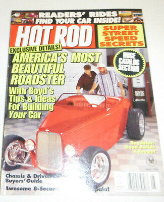 Hot Rod Magazine Boydster Boyd Builds A Keeper May 1996 080714R