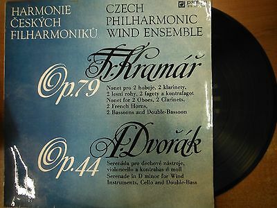 33 RPM Vinyl Czech Philharmonic Wind Ensemble Panton Reocrds PE863 Ster 022715SM