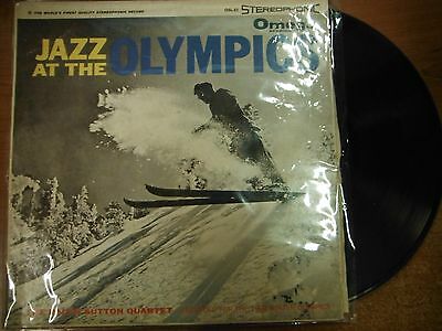 33 RPM Vinyl SuttonJazz at the Olympics 1960 Omega Records OSL51 Stereo 050115SM