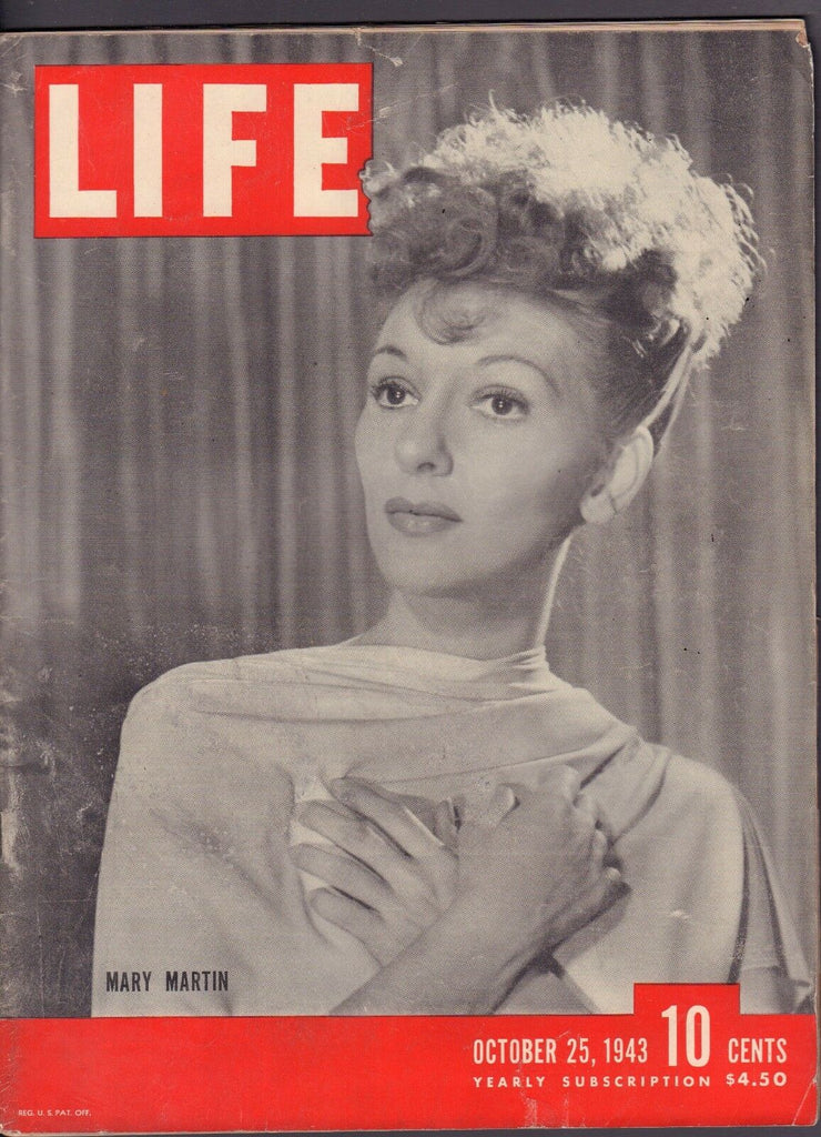 Life October 25 1943 Mary Martin VG 092916DBE2