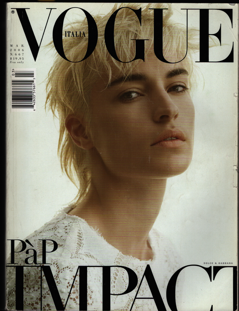 Vogue Italia Fashion Magazine March 2006 Steven Meisel Joe McKenna 021121ame