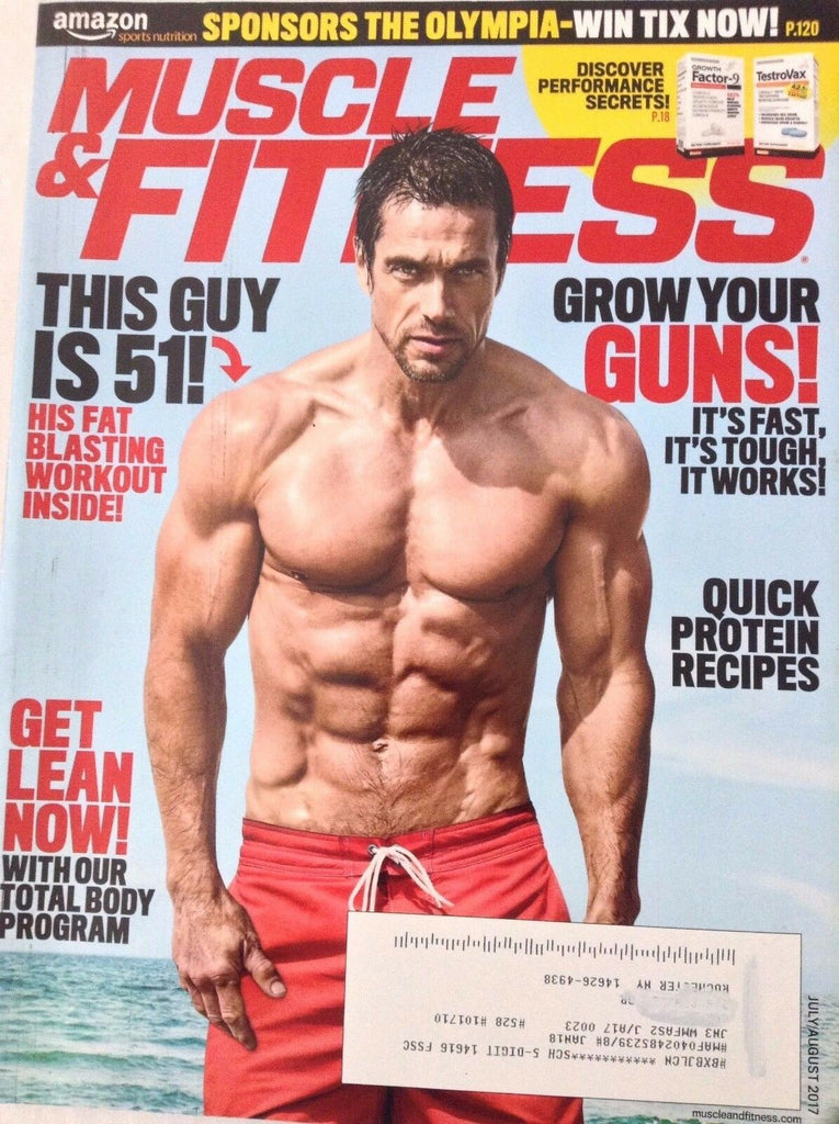 Muscle & Fitness Magazine Grow Your Guns July/August 2017 082017nonrh2