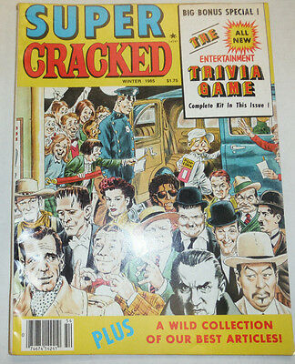 Super Cracked Magazine Michael Jackson & Frankenstein Winter 1985 032515R