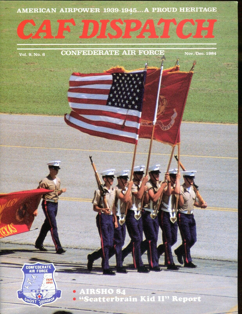 CAF Dispatch Magazine November/December 1984 Airsho 84 EX No ML 010617jhe