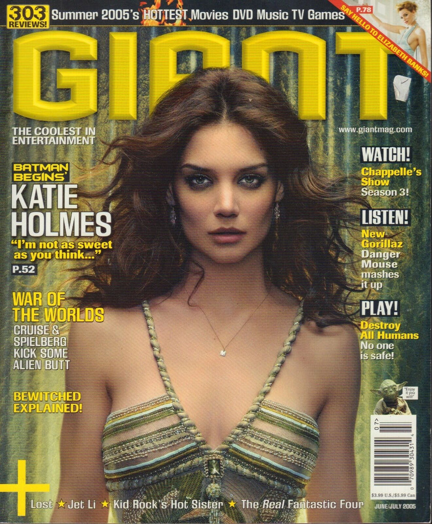 Giant Magazine June/July 2005 Katie Holmes Elizabeth Banks 083018AME