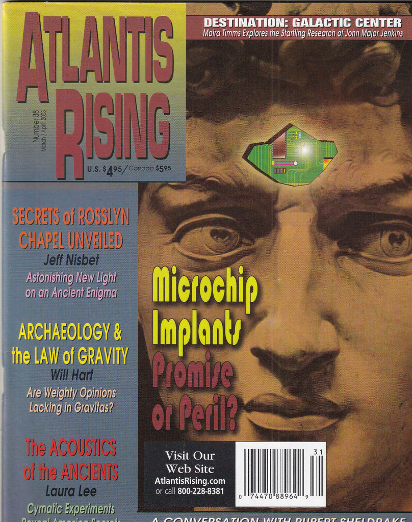 Atlantis Rising Mag Microchip Implants Rosslyn Chapel Mar/Apr 2003 101619nonr
