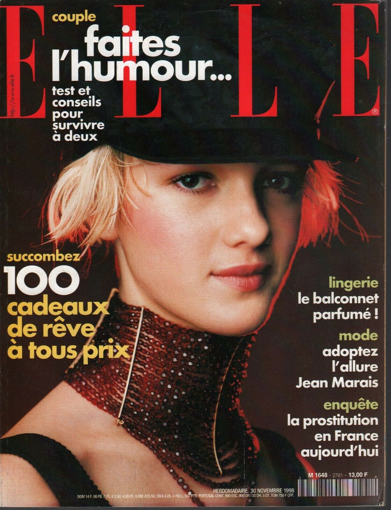 Elle French Fashion Magazine November 30 1998 Jean Marais 090820ame