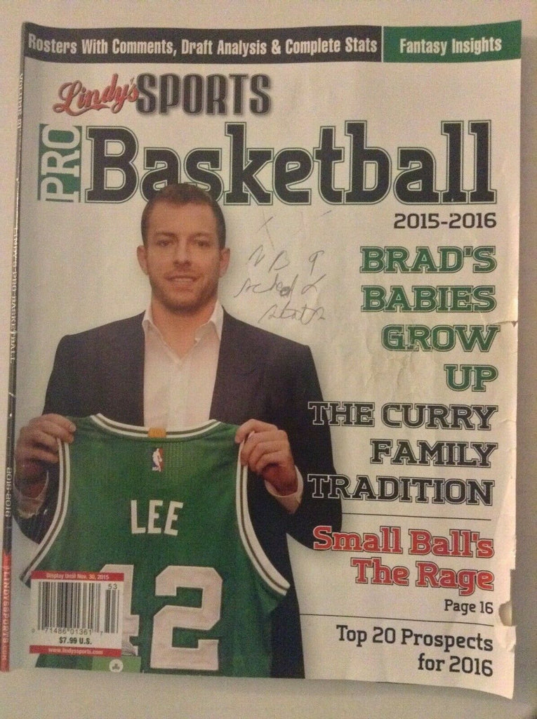 Lindy's Basketball Magazine Brad Lee Lebron James 2015-16 051019nonrh