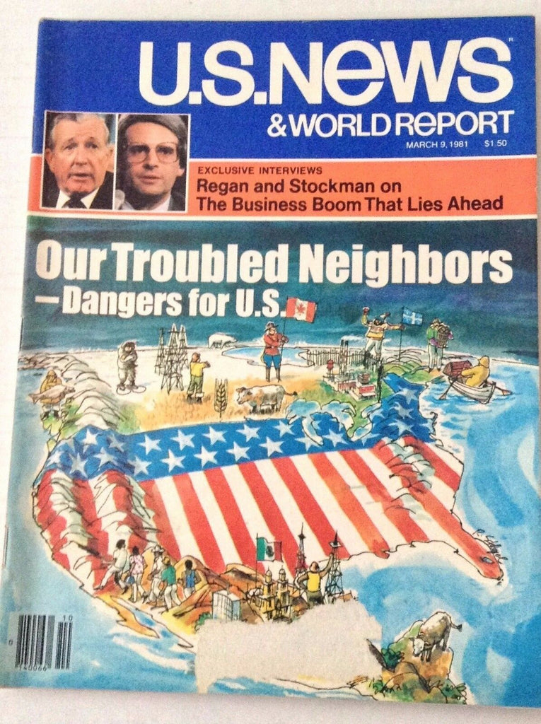 U.S. News Magazine Our Troubled Neighbors Regan March 9, 1981 013017RH