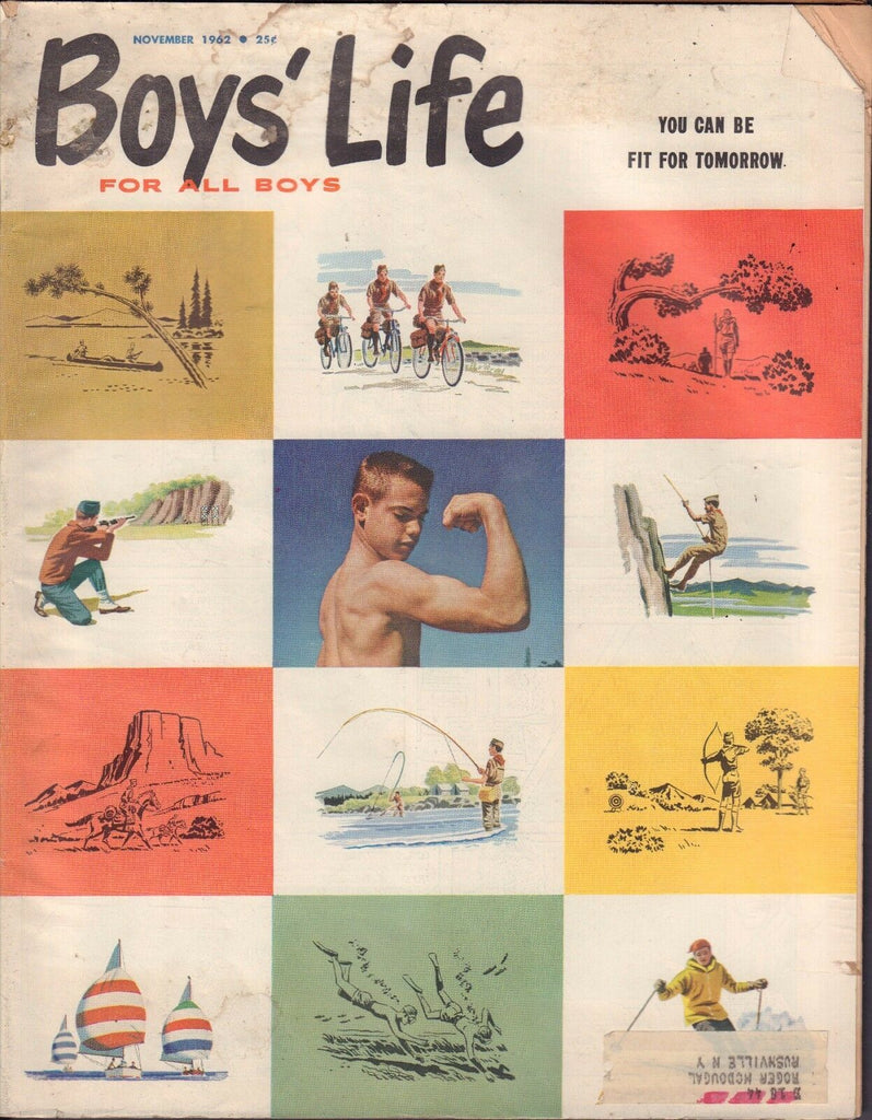 Boys Life November 1962 You Can be Fit For Tomorrow w/ML 011717DBE