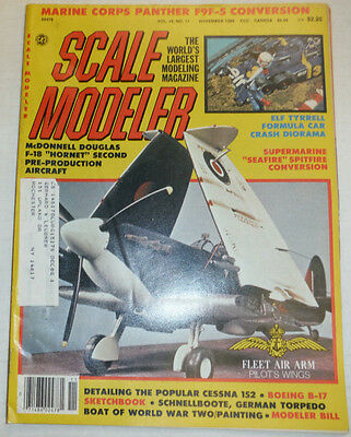 Scale Modeler Magazine Elf Tyrrell McDonnell Douglas November 1980 040915R