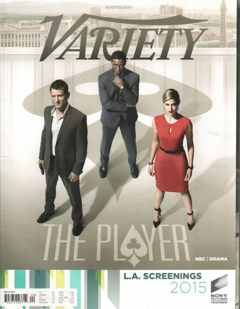 Variety Magazine May 18 2015 The Player Phillip Winchester 030920AME