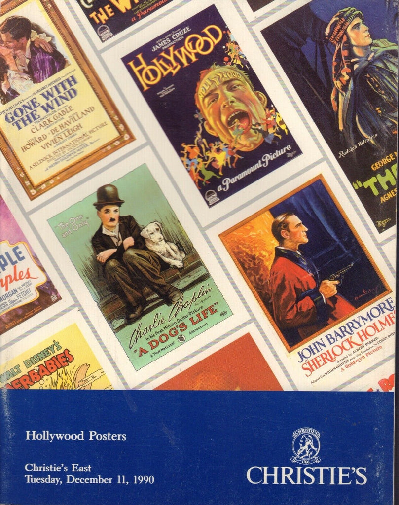 Christie's Hollywood Posters Auction Catalog 1990 Charlie Chaplin 072117nonjhe