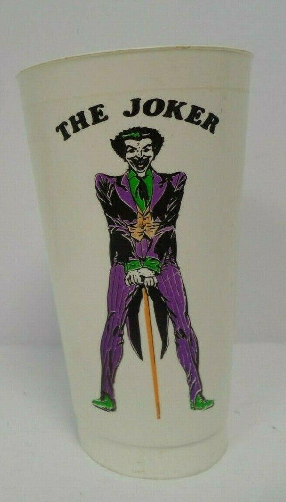 The Joker Batman 7 Eleven 5.5" Amoco Plastic Cup 030419DBT