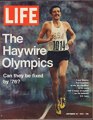 Life Magazine September 22 1972 Birthday Frank Shorter VG 050316DBE2
