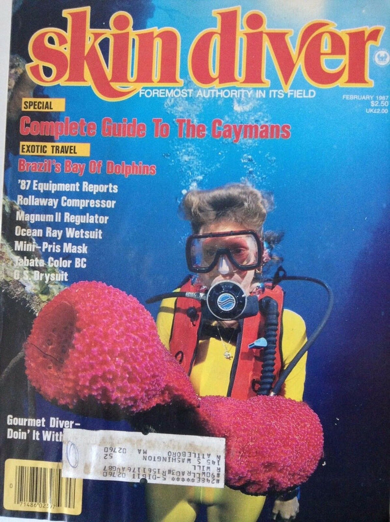 Skin Diver Magazine Guide To The Caymans February 1987 090717nonrh