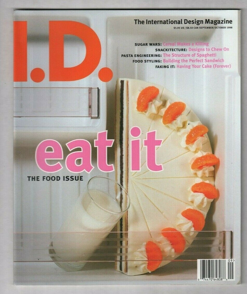 I.D. Design Magazine The Food Issue & Sugar Wars Sept/Oct 1998 020520nonr