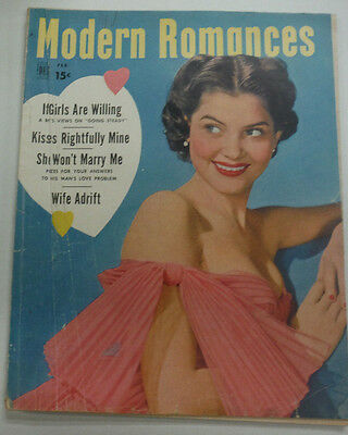 Modern Romances Magazine She Won't Marry Me February 1951 070315R2