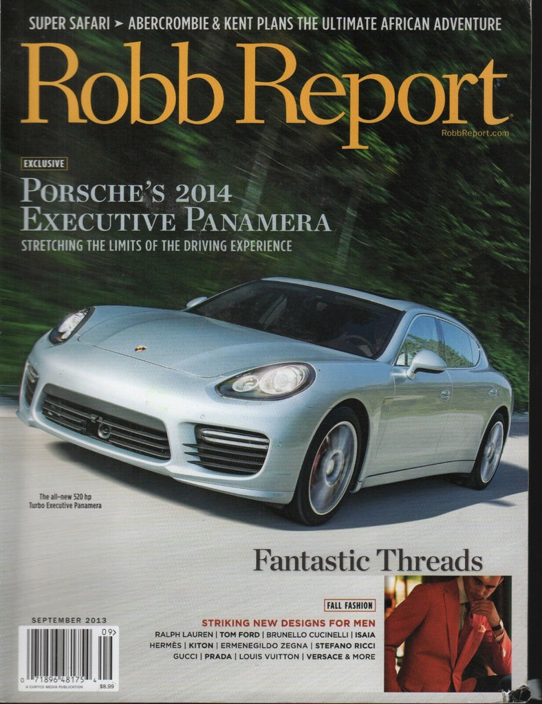 Robb Report September 2013 Porsche 2014 Panamera 100218ame