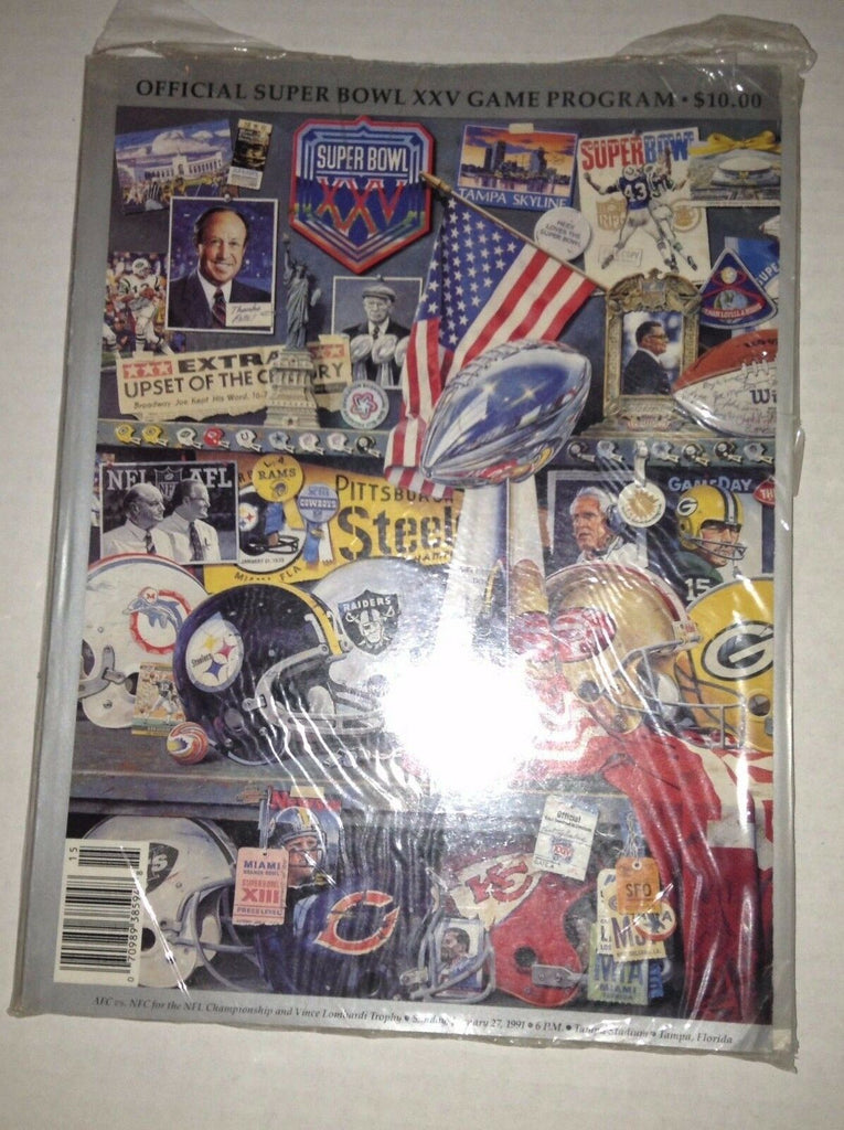 Official Super Bowl Magazine XXV Game Program January 27, 1991 022917NONRH