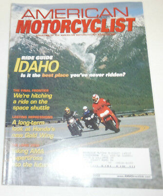 American Motorcyclist Magazine Ride Guide Idaho February 2002 071414R