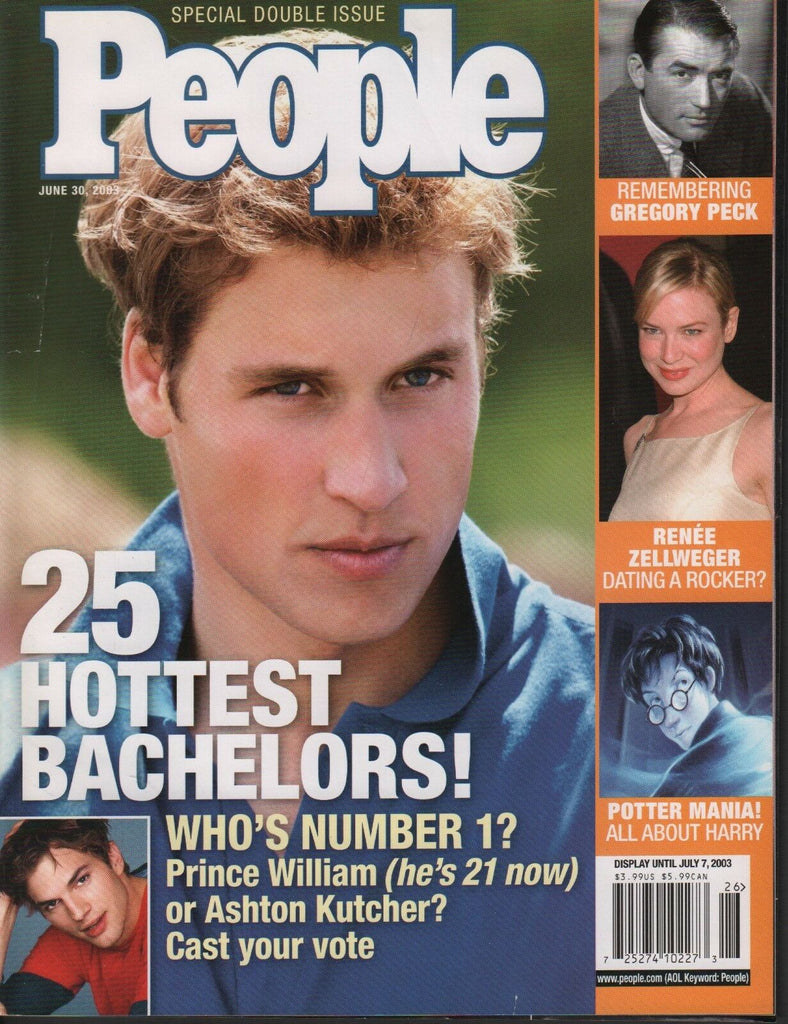 People June 30 2003 Prince William Renee Zellweger 070918DBE