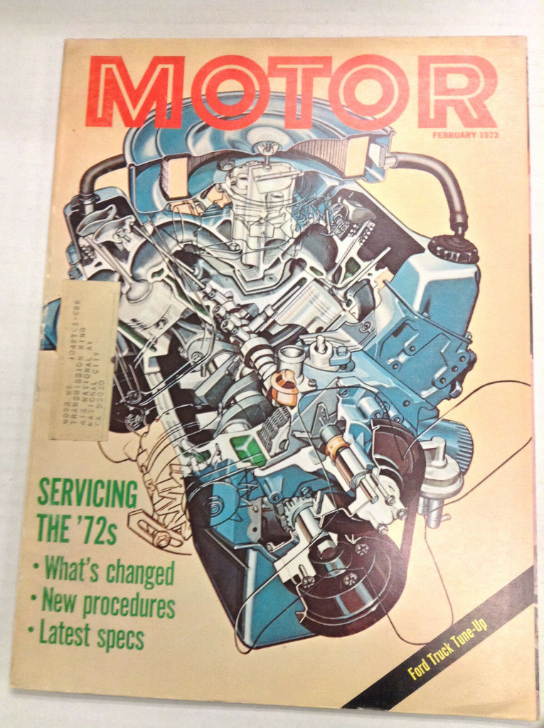 Motor Magazine Servicing The '72s What Changed February 1972 032717nonR