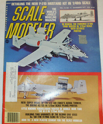 Scale Modeler Magazine The Fairchild A-10A Tank Buster November 1977 040915R
