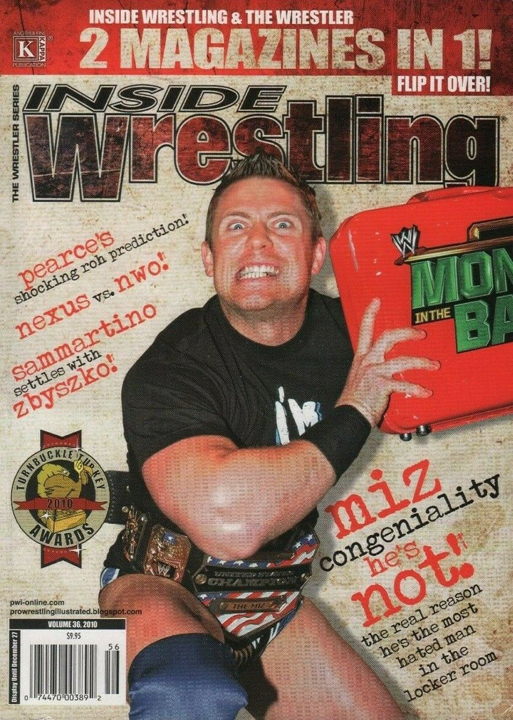 Inside Wrestling The Wrestler Vol.36 2010 The Miz Cody Rhodes 032619DBE