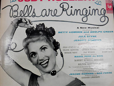 Judy Holliday in Bells are Ringing Musical 33 RPM VINYL VG+ 010616 TLJ