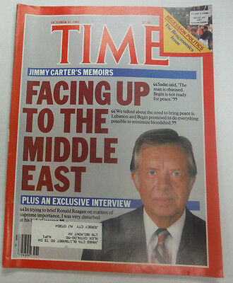 Time Magazine Jimmy Carter Facing Up To Middle East October 1982 041615R