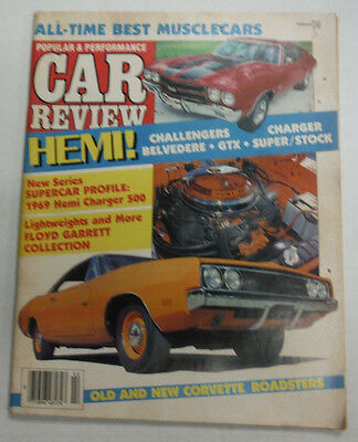 Car Review Magazine Hemi Charger 500 & Floyd Garrett February 1986 070915R