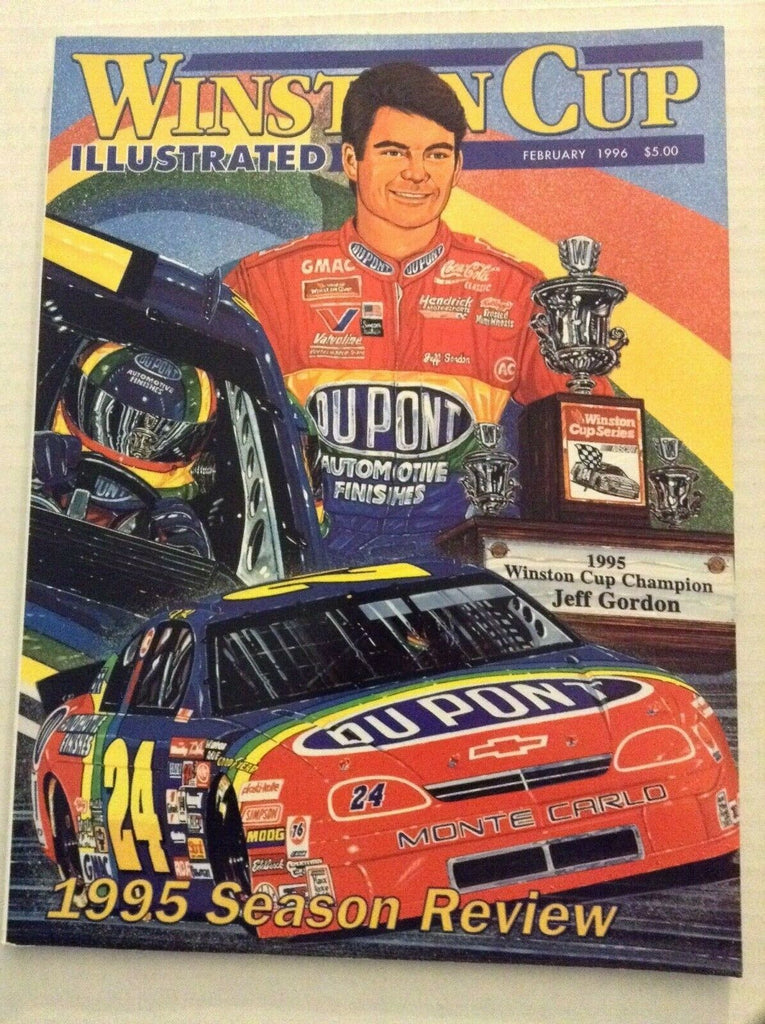Winston Cup Illustrated Jeff Gordon February 1996 082819nonrh
