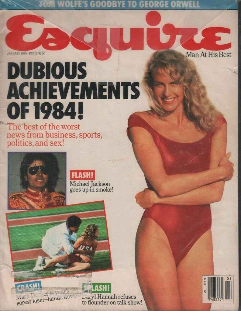 Esquire Magazine January 1985 Michael Jackson Darly Hannah 020419AME