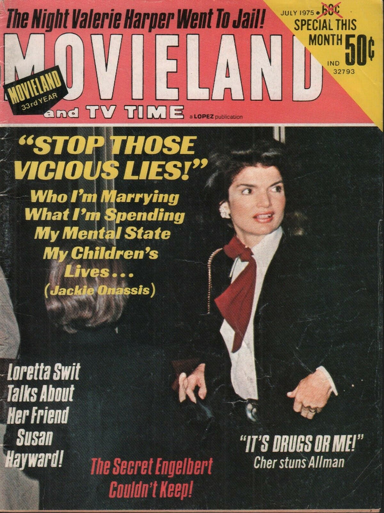 Movie TV Stories July 1975 Jackie Kennedy Onassis Loretta Swit 062019AME2