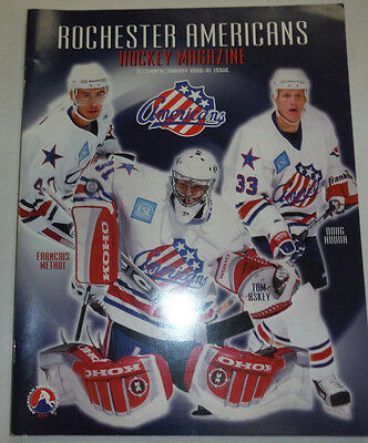 Rochester Americans Magazine Francois Methot December/January 2000 010215R