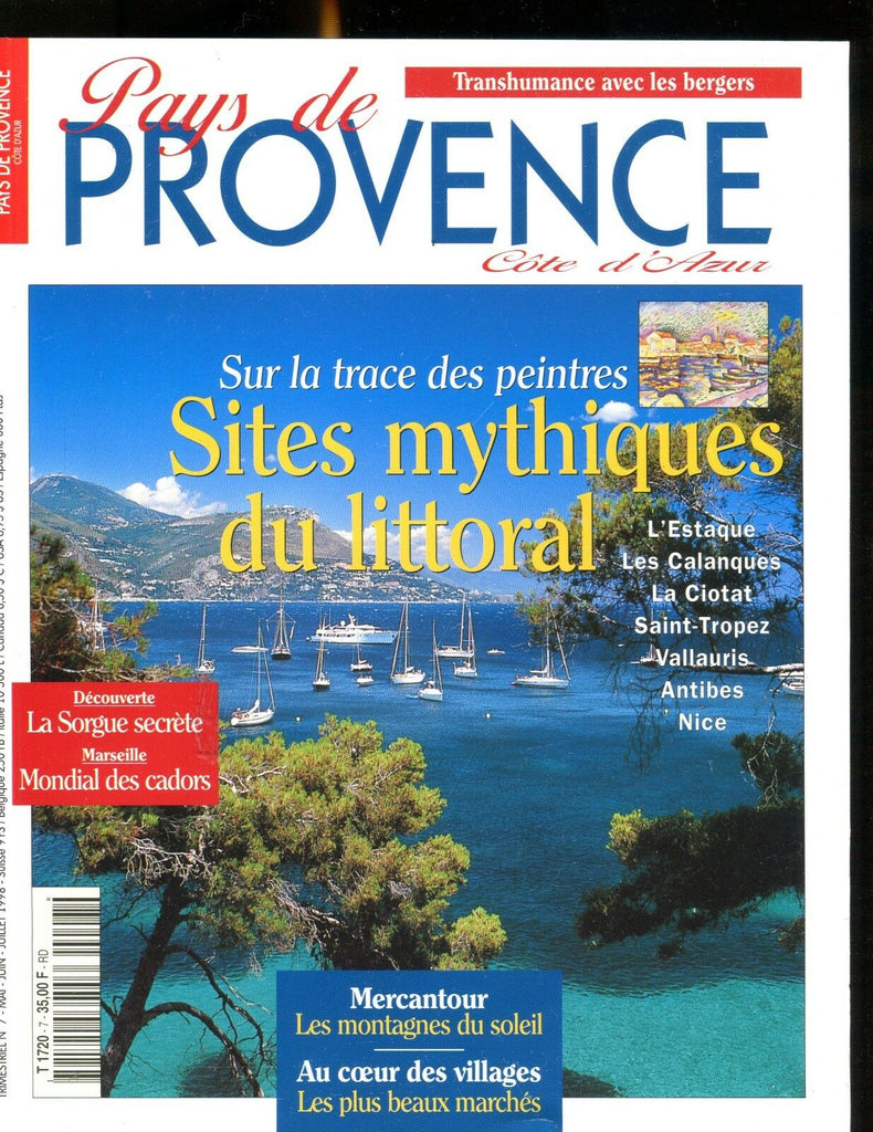 Pays de Provence French Magazine May/June/July 1998 EX No ML 012517jhe