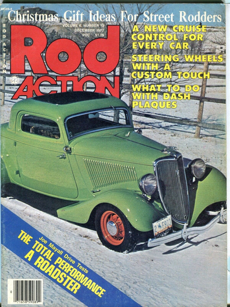 Rod Action Magazine December 1977 Dash Plaques EX No ML 031617nonjhe