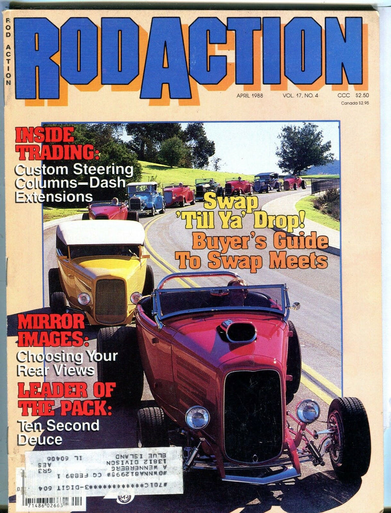 Rod Action Magazine April 1988 Ten Second Deuce EX w/ML 042017nonjhe