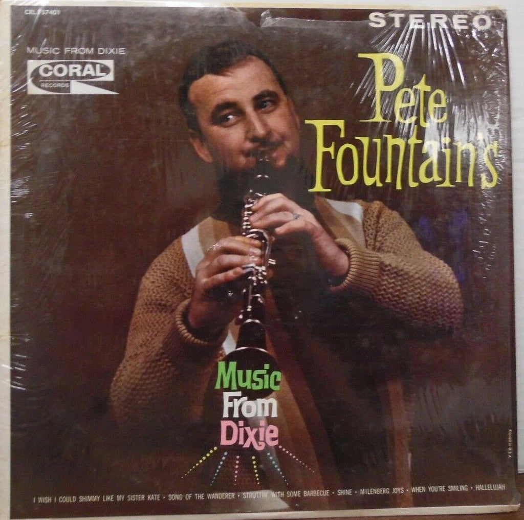 Pete Fountain's Music from Dixie 33RPM w/ sw ST-91014 102216LLE