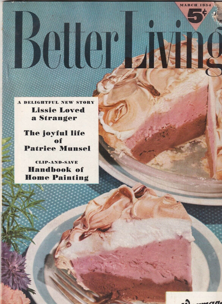 Better Living Magazine Patrice Munsel & Home Painting March 1954 100719nonr