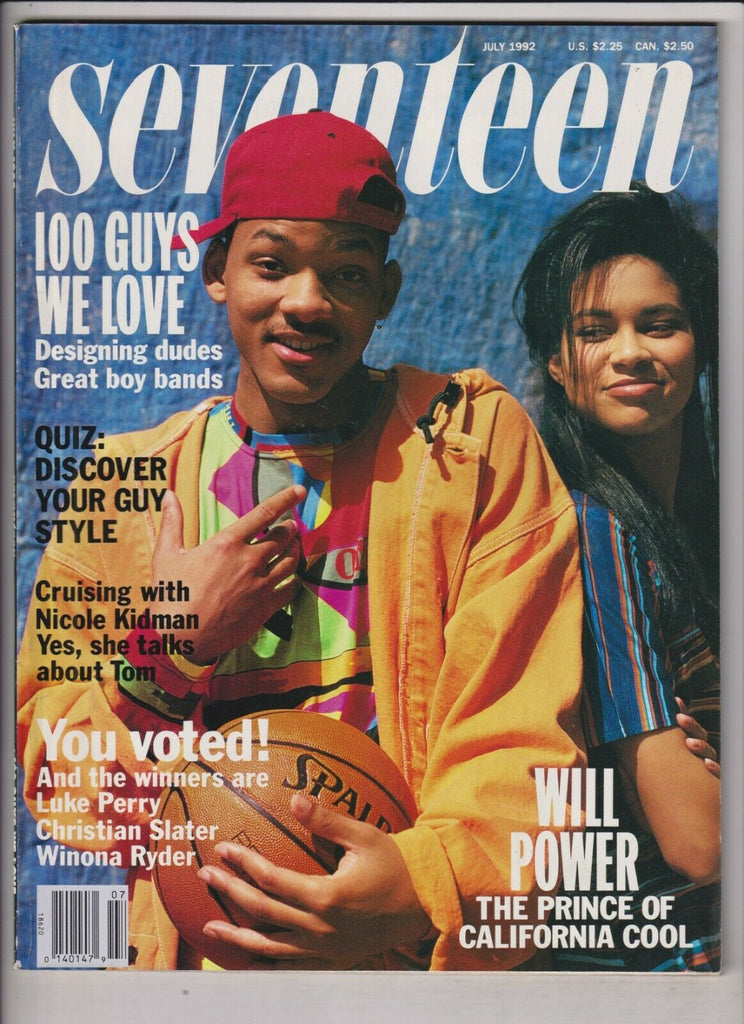 Seventeen Mag Fresh Prince Will Smith Nicole Kidman July 1992 022720nonr
