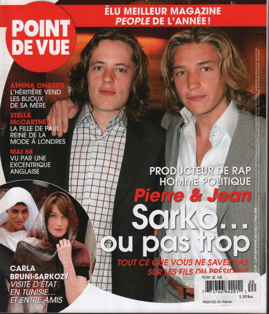 Point De Vue may 2008 Carla Bruni-Sarkozy Pierre 7 jean 062918DBE3